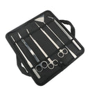 Juego de herramientas para acuario, pinzas y tijeras para plantas, herramientas de limpieza de acero inoxidable para hierba, accesorios para tanque de peces, 4, 5, 6 unidades