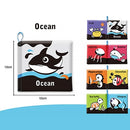 Baby Rattles Mobiles Toy Soft Animal Cloth Book Newborn Stroller Hanging Toy Bebe Early Learning Educate Baby Toys 0 12 Months