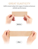 WorthWhile 6 uds cinta de kinesiología recuperación atlética cinta elástica rodillera alivio del dolor muscular rodilleras para gimnasio Fitness vendaje