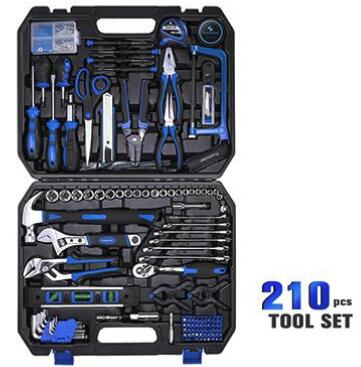 49/120/148/210 PCS Ratchet Wrench Hand Tools Set Combination Socket Adapter Kit Spanner Set General Household Wrench Set Tool