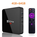 Android 9.0 TV Box, AllwinnerH6 Quad-Core, 6K HD Multi Language Media Player Unterstützung 2,4 GHz WiFi