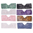 Máscara de cuarzo rosa para ojos, masajeador, máscara de ojos de Jade Natural, máscara de piedra para dormir, masajeador facial, máscara de ojos para dormir, para relajar los ojos, herramienta para el cuidado de los ojos