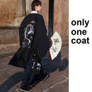 Japanische Drachen Stickerei Frauen Kimono Kleid Männer Samurai Kostüm Cosplay Strickjacke Yukata Traditionelle Cosplay Party Halloween