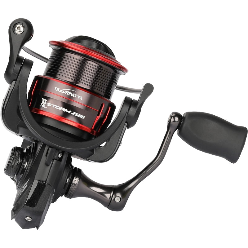 TSURINOYA Spinning Fishing Reel ST 2000S 2500S 3000S 7kg Drag Power Ultralight Long Casting Shllow Spool Pike Bass Fishing Wheel