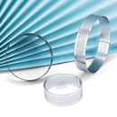 Tortenring Edelstahl Tortenform Kreisschneider Tortenring Hitzebeständig perforiert Kuchen Mousse Formen Tortengebäck