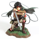 Figma Attack on Titan Eren Jaeger / Mikasa Ackerman / Levi Ackerman / PVC-Action-Figur Modell Spielzeug Figuirne