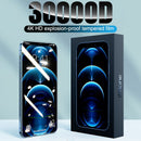 Neues Full Cover gehärtetes Glas für iPhone 13 12 11 Pro Max Displayschutzfolie mit gebogenem Rand Glas auf iPhone 12 X XR XS 7 8 Glas