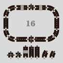 Kids DIY Traffic Roadway Track Puzzle Toys for Children Road Building Motorway Toy Removable Vehicle Cars Track Educational Toys