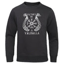 Wikinger Legende Männer Hoodies Sweatshirt Valhalla Odin Herren Sweatshirts 2022 Herbst Winter Lässige Pullover Fleece Warme Streetwear