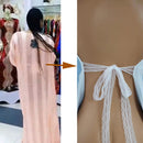 Abaya Dubai Maxi Bazin Afrikanisches Design Loses Kleid Robe Kleider Muslimische Dame Party Europäische Kleidung Amerikanische Kleidung