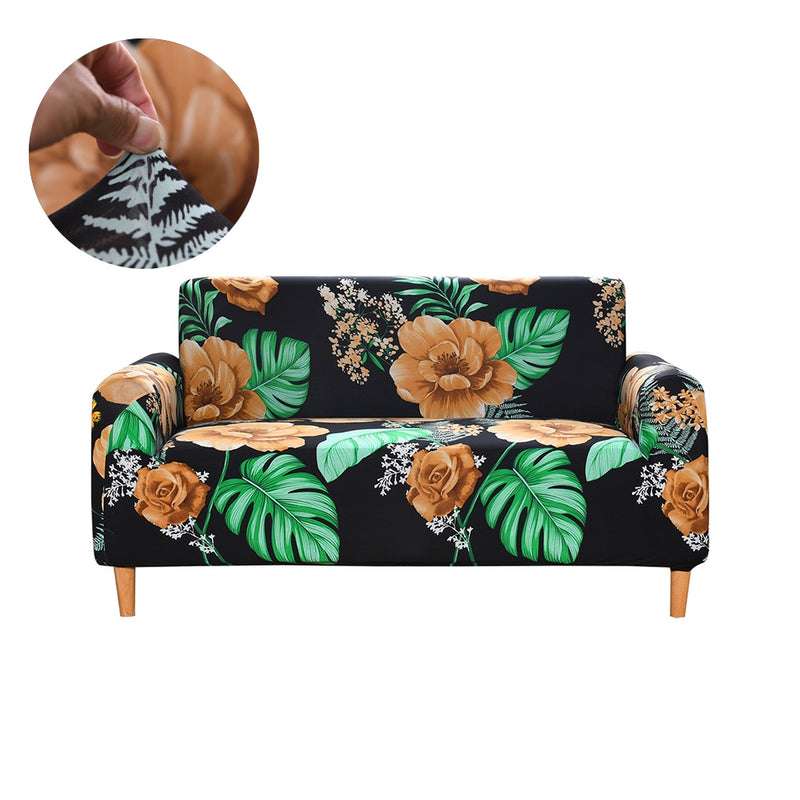 YANYANGTIAN  Plaid Sofa Cover Elastic Sofa Covers for Living Room Printed Couch Cover Sectional Sofa Cover Stretch Slipcover