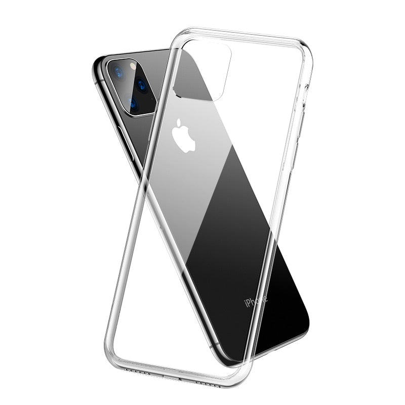 Ultra Thin Clear Case For iPhone 11 12 13 Pro Max XS Max XR X Soft TPU Silicone For iPhone 6s 7 8 SE 2020 Back Cover Phone Case