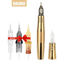 Biomaser Permanent Make-up Maschine Tattoo Kit Rotary Pen Liner &amp; Shader Microblading Augenbraue Eyeliner Lippe mit Kartuschennadel