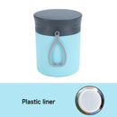 Fiambrera con aislamiento térmico de 430ml, caja Bento interior de acero inoxidable 304, contenedor de comida portátil para exteriores para oficina y escuela