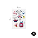 Póster de madera colgante nórdico, colgador de calendario, marco de pan, carteles de frutas, impresiones, imágenes de pared para el hogar, sala de estar, cocina, arte de pared