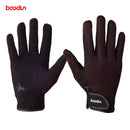 BOODUN Professional Horse Riding Gloves for Men Women Wear-Resistant Antiskid Equestrian Gloves Horse Racing Gloves Equipment