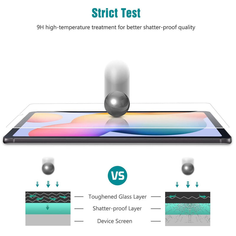 3Piece Glass Films For Teclast P20hd P20 HD Screen Protector For Teclast M40 M40SE P25T T40 Pro Plus T50 T30 M30 Glass Protector