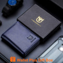 BULLCAPTAIN neue RFID-Ledergeldbörse für Herren, kurze vertikale Lokomotive, britisches Freizeit-Multifunktionskartenpaket, Ledergeldbörse