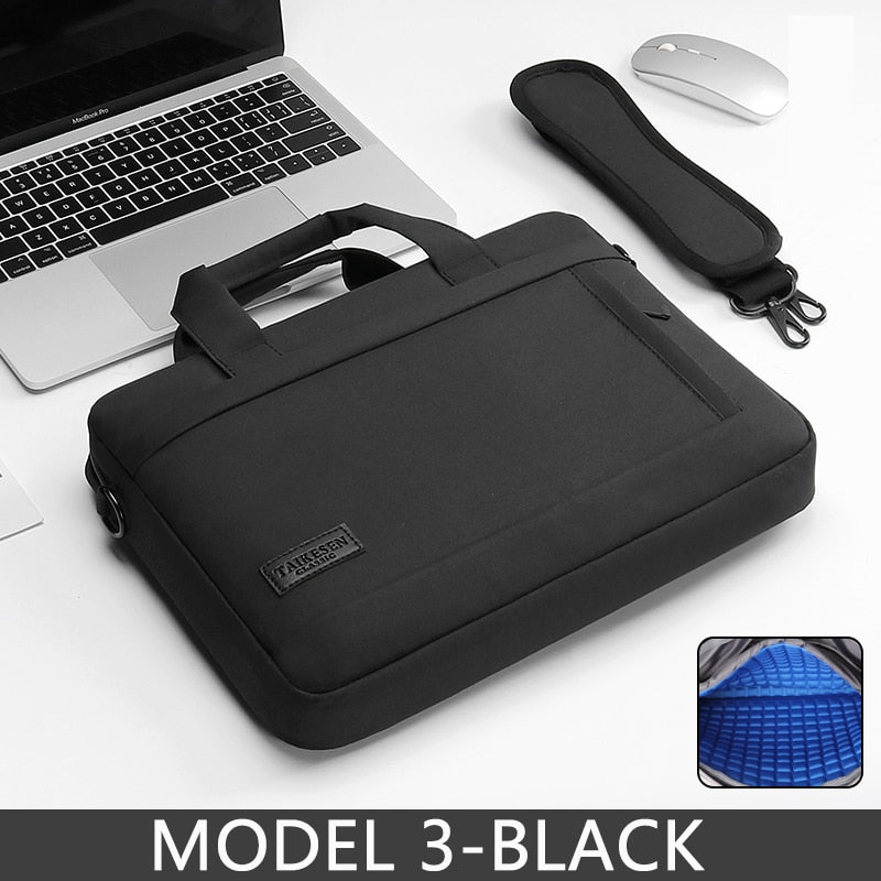 Funda para portátil, funda protectora para hombro, funda de transporte para pro 13 14 15,6 17 pulgadas, Macbook Air, ASUS, Lenovo, Dell, Huawei, bolso