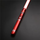 TXQSABER Heavy Dueling Lightsaber Metal Hilt 1 inch Blade 12 Color 10 Fonts Bright Loud Changing  with Blaster FOC Laser Sword