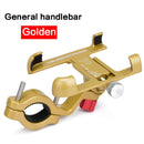 Soporte de aluminio para teléfono de bicicleta, soporte retrovisor para motocicleta, manillar giratorio de 360 ​​grados para teléfono, soporte para teléfono GPS