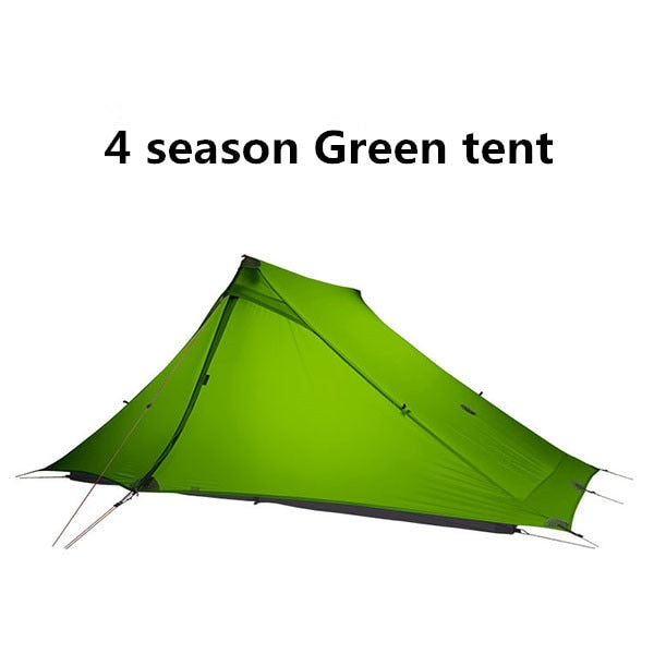 3F UL GEAR LanShan 2 pro 2-Personen-Ultraleicht-Campingzelt für den Außenbereich, 3 Jahreszeiten, professionelles 20D-Nylon, beidseitiges Silikonzelt