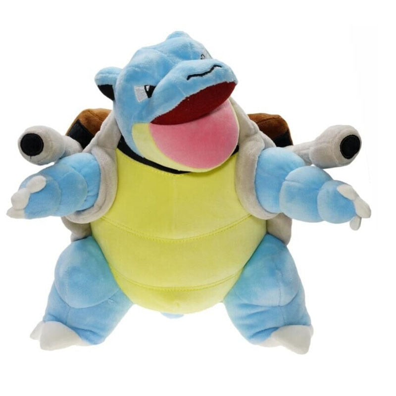 Pokemon Plüsch Stofftier Spielzeug Blastoise Squirtle Wartortle Turtle Evolution Plüschpuppe für Kinder Geschenk 30cm