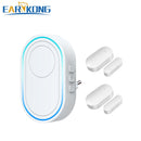 Intelligente drahtlose Türklingel Startseite Willkommen Türklingel Wasserdicht 300 m Remote Smart Door Bell Chime EU UK US Plug Optional