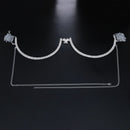 Stonefans moda mariposa pecho soporte sujetador cadena arnés para mujeres Sexy Bikini strass pecho cadena collar cuerpo joyería