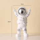 Nordic Modern Astronaut Miniaturfiguren Harz Handwerk Home Fairy Garden Schreibtisch Dekoration Einrichtungsartikel Raumzubehör