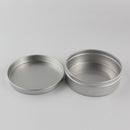 100g 50 stücke Aluminium Runde Leere Einmachglas Zinnbehälter Aluminium Vorratsbehälter Kerze Zinn Teebehälter 50 teil/los