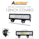 Auxtings 12 '' 22 '' 20 Zoll 12 V 24 V Offroad-LED-Lichtleiste Spot Flood Combo 20 '' 126 W LED-Arbeitslicht für Jeep Car 4WD Truck SUV ATV