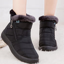 Neue Frauen Warme Schuhe Hohe Qualität Reißverschluss Frauen Stiefel Solide Winter Stiefeletten Für Frauen Damen Schuhe Wasserdichte Chaussure Femme