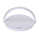 Qi Wireless Charger LED-Tischlampe DC5V 10W USB-Aufladung LED-Schreibtischlampe Lichteinstellung Tisch-Nachttischlampe mit Telefonhalter