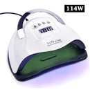 Maniküre-Set 120/114 W/54 W Nagellampe 20000 U/min Nagelbohrmaschine Erweiterungen Quick Building Gel Polish Set Soak Nail Art Kit
