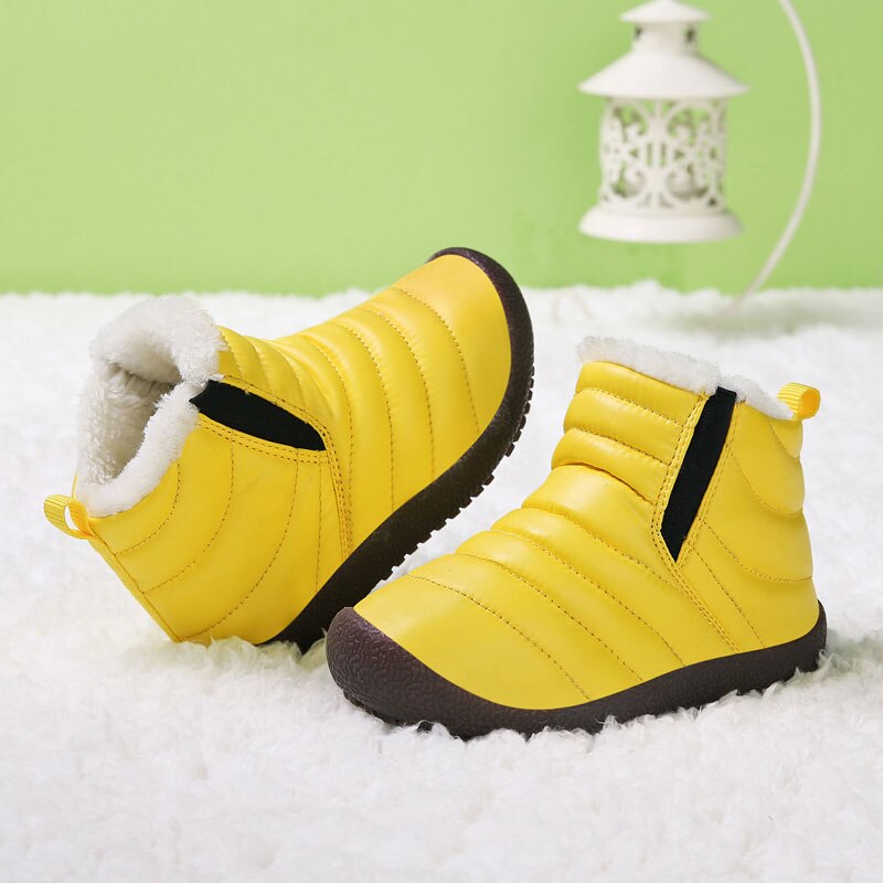 2020 Winter Boots Girls Waterproof Snow Shoes Kids Toddler Keep Warm Children For Girl Boys Boots Ankle Winter Baby Shoe Buty