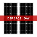 Dokio 18V 100W starres Solarpanel China 18V monokristallines Silikon Wasserdichtes Solarpanel Charge 12V