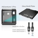 Flashforge 3D-Drucker Adventurer 3 Bausatz Automatische Nivellierung WIFI Out of Box Integrierte Kamera Automatische Nivellierung 3D-Wolkendruck