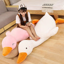 Big Kawaii Duck Plush Toy Cute Goose Sleeping Pillow High Quality Stuffed Doll Soft Funny Sweet Present for Friends Kids Gifts