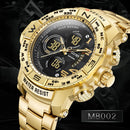 MIZUMS Men's Watches Quartz LED Digital Watch Sport Military Waterproof Clock Male Chronograph Stop Wristwatch Relogio Masculino