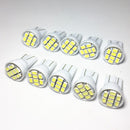 1000 piezas T10 1206 3020 8SMD w5w LED 194 168 192 Auto Car Wedge 8 LED SMD Liquidación bombilla lámpara estilo ventas al por mayor blanco