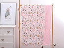 2 layers Dotty Cartoon Animals Coral Fleece Thermal Baby Blanket,Kids Rug for all Seasons , Newborn Traveling Stroller Blanket