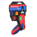 WORKPRO 24-in-1-Schraubendreher-Set Selbstladender Ratschenschraubendreher