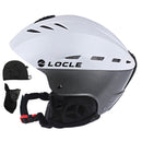 LOCLE Skihelm Herren Outdoor Sport Skihelm Damen Kinder CE Zertifizierung Ski Skateboard Snowboard Helm S/M/L/XL 52-64cm