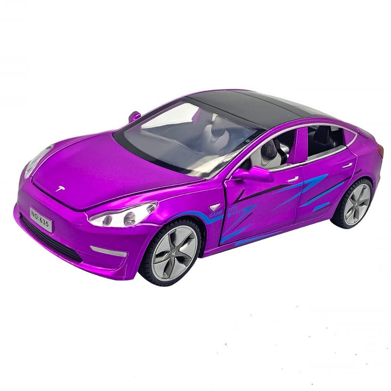 1:32 Tesla MODEL X MODEL 3 MODEL S Alloy Car Model Diecasts Toy Car Sound and light Kid Toys For Children Gifts Boy Toy