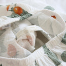 2022 Frühling und Herbst neue Damen-Pyjamas aus 100% Baumwolle mit langen Ärmeln zu Hause bequem plus Größe Sommer dünne Nachtwäsche Frauen