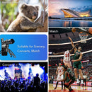 APEXEL HD Metal 20-40x Zoom Teleskop Teleobjektiv Monokulares Telefon Kameraobjektiv + Ministativ für Samsung iPhone alle Smartphones