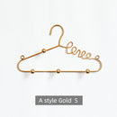 Metal Hook For Hanging Clothes The Bathroom Towe Door Key Hanger Wall Holder Stand Universal Decoration Wall Hanger Decorative