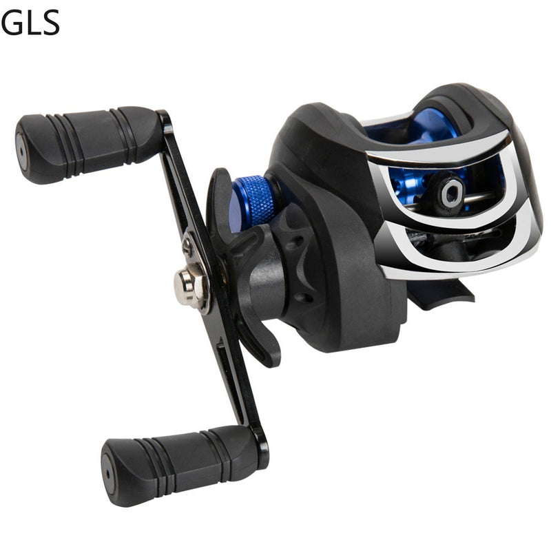 GLS Metallwicklungsring Serie Baitcasting Reel 7.2:1 Ultraleichte 8KG MAX Drag Power Casting Fishing Right Left Hand Angelrolle