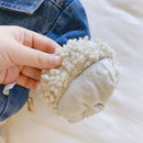 2022 neue Frühling Winter Kinder Jeansjacke Baby Jungen Mädchen Warme Mantel Mode Kinder Oberbekleidung Kleinkind Baby Kleidung
